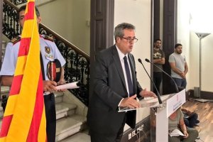 El mayor de los Mossos d"Esquadra, Josep Lluís Trapero