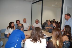 Miembros  de la Asociación Cultural Flamenca Mesón  Gitano, que han desarrollado un proyecto de apoyo escolar con refuerzo flamenco en la Chanca.