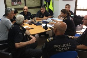 Reunión para el control y seguimiento de las conductas incívicas.