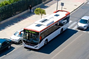 Imagen de archivo de un autobús de Surbus.