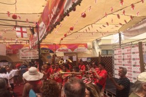 La Charanga de LA VOZ ya está animando la Feria.
