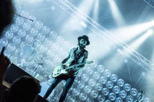 Un momento de la actuación de Leiva.