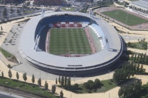 Estadio de los Juegos Mediterráneos.