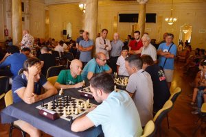 Las partidas en pleno desarrollo.