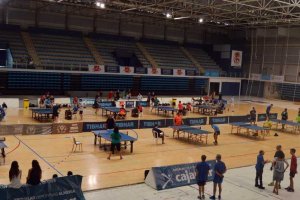 El mejor tenis de mesa se vivió en el Palacio.
