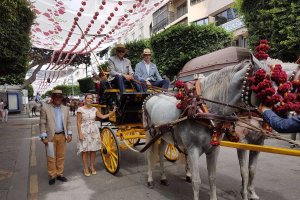 Este año el Paseo de Caballos ha vuelto al centro de la ciudad.