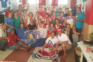 Aficionados de Almería y Oviedo.