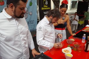 Tony García ha sido el encargado de cerrar las actividades gastronómicas de esta Feria 2017