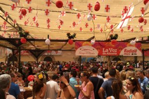 La Feria de la capital ha llenado hoteles y establecimientos hosteleros estos días.