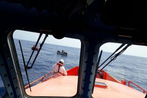 Rescate de la Salvamar Mimosa en el Levante a principios de agosto