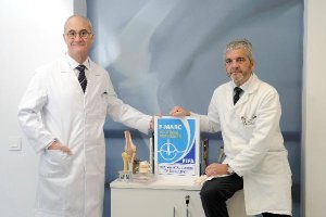 Pedro Luis Ripoll y Mariano de Prado.