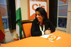 Marta Bosquet, parlamentaria almeriense de Cs en la Junta de Andalucía y portavoz de este partido en la provincia.