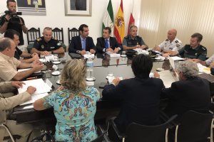 Reunión de la Junta Local de Seguridad.