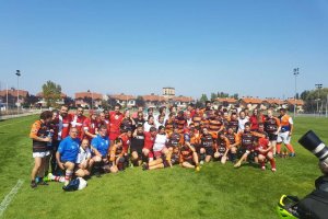 La gran familia del rugby.