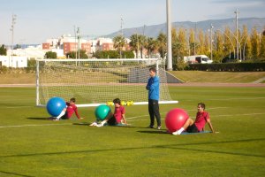 Jose Verza con Javi Gracia el año del ascenso a Primera.