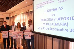 Presentación de las II Jornadas de Medicina y Deporte.?Gimnasia Rítmica de Vera.