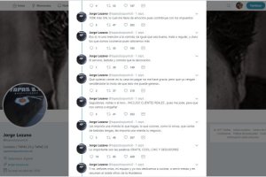 El cocinero mostró su indignación  en su cuenta de Twitter