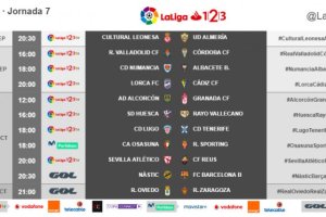 La jornada 7 al completo.