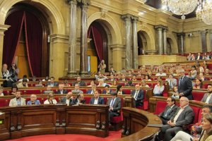 Pleno del Parlament de Catalunya