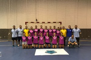 La plantilla del BM Vícar Bahía de Almería.