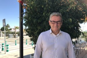 Antonio López Olmo fotografiado este fin de semana en la comarca del Levante, donde se celebró la entrevista.