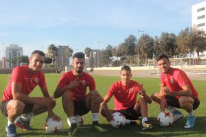 Corredera, Chema, Darío Guti y Callejón, los goleadores.