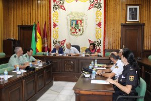 Junta Local de Seguridad celebrada esta mañana en Huércal-Overa.