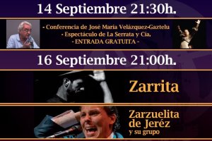 Detalle de la programación del festival.