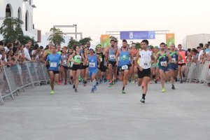 Corriendo por Roquetas.