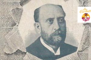 Nicolás Salmerón en un recorte de periódico
