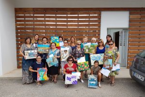 Mujeres que han participado en el curso.