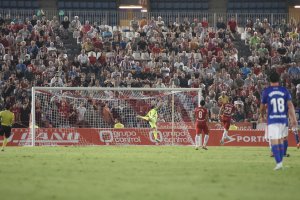 Este fue el primero que encajó el Almería.