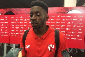 El jugador del Sevilla Atlético.