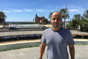 Juan López, presidente de la Asociación Cultural de Policías Portuarios de Almería.