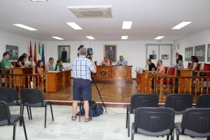 El Pleno celebrado ayer en Pulpí.