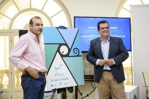 Momento de la presentación de la nueva imagen de FICAL.