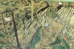 Vista general de la zona en la que se actuará.