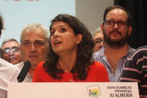 La nueva coordinadora provincial de IU en Almería tras las votaciones en El Ejido este domingo