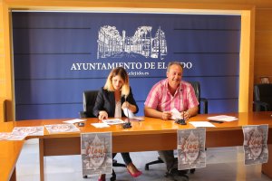 Portavoz José Fco. Rivera detallando los caminos.
