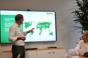 Bram Klapwijk, Product Manager de Koppert, habla sobre la presencia mundial de la firma holandesa.