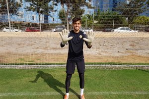 Albert Batalla en el campo de la Vega.