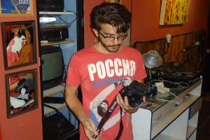 Carlos Vives, de la Asociación Cultural La Oficina.