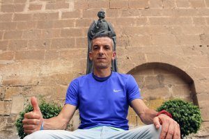 Juan Jrancisco Cazorla  es un ejemplo de superación. Ha vuelto a correr después de tres operaciones de rodilla.