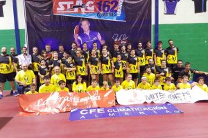 Puesta de largo de los equipos.