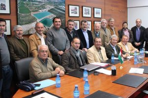 Miembros  de la Sociedad Port Rail Almanzora, integrada por una veintena de empresas, proyecta un Puerto Seco.