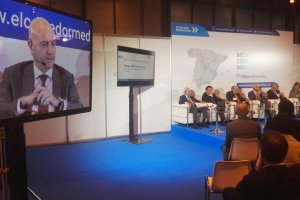 Intervención de Diego Martínez Cano en el acto por el Corredor Mediterráneo