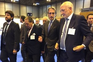 De la Serna con Juan Roig y Vicente Boluda