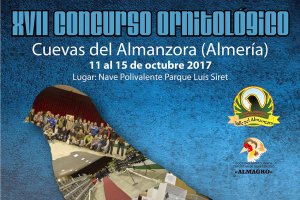 Detalle del cartel anunciador del Concurso de Ornitología.