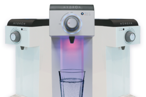 Hydron enriquece el agua con hidrógeno.