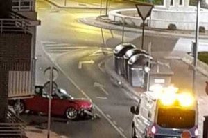 Varios coches se han visto implicados en este accidente.